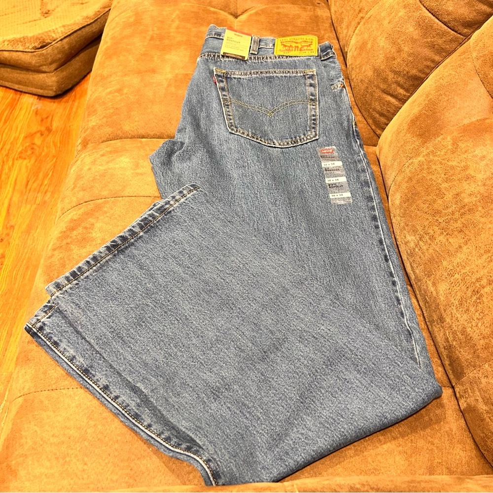 Classic LevI’s 527‎ Blue Denim Jeans men’s size 36/36 boot cut new with tags